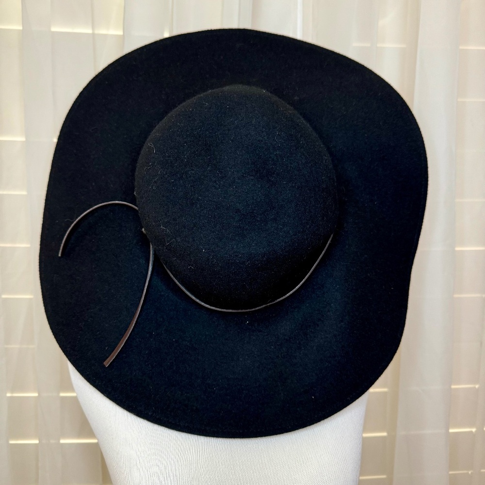 Boho felt floppy hat